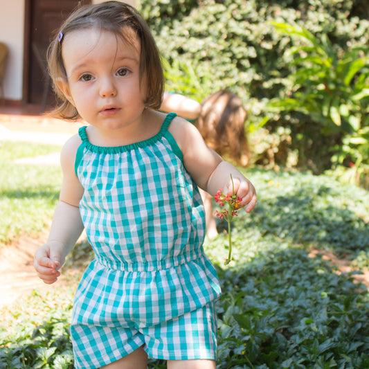 Macaquinho infantil - moldes e tutorial de costura em PDF