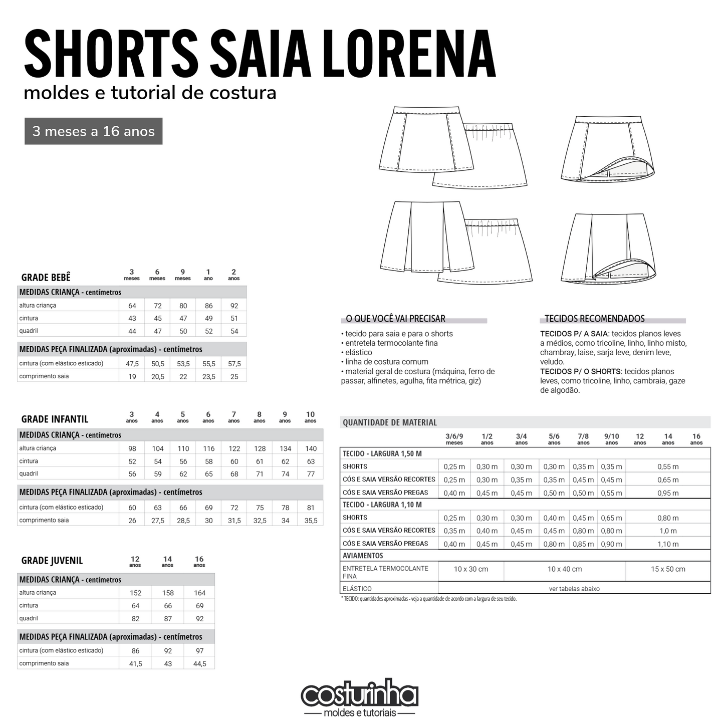 COMBO SHORTS SAIA LORENA + VERA