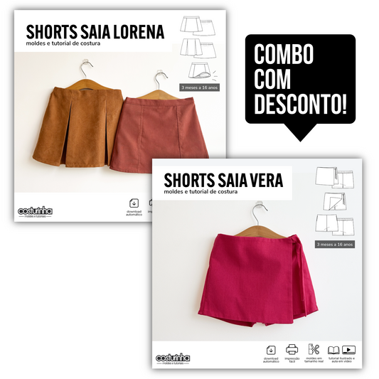 COMBO SHORTS SAIA LORENA + VERA