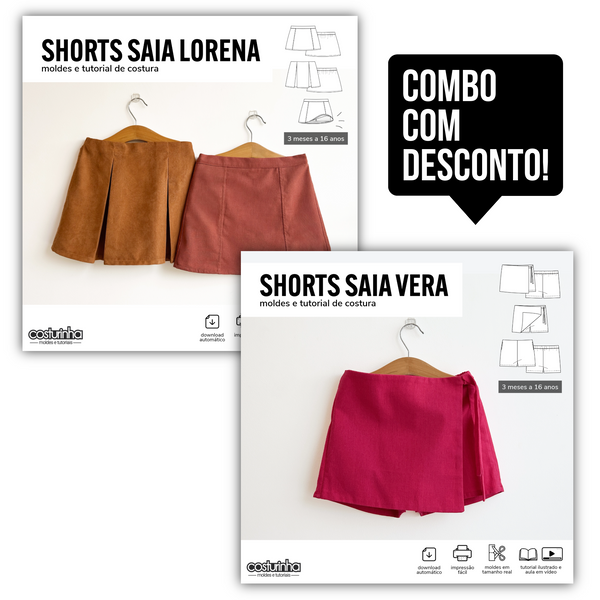 COMBO SHORTS SAIA LORENA + VERA