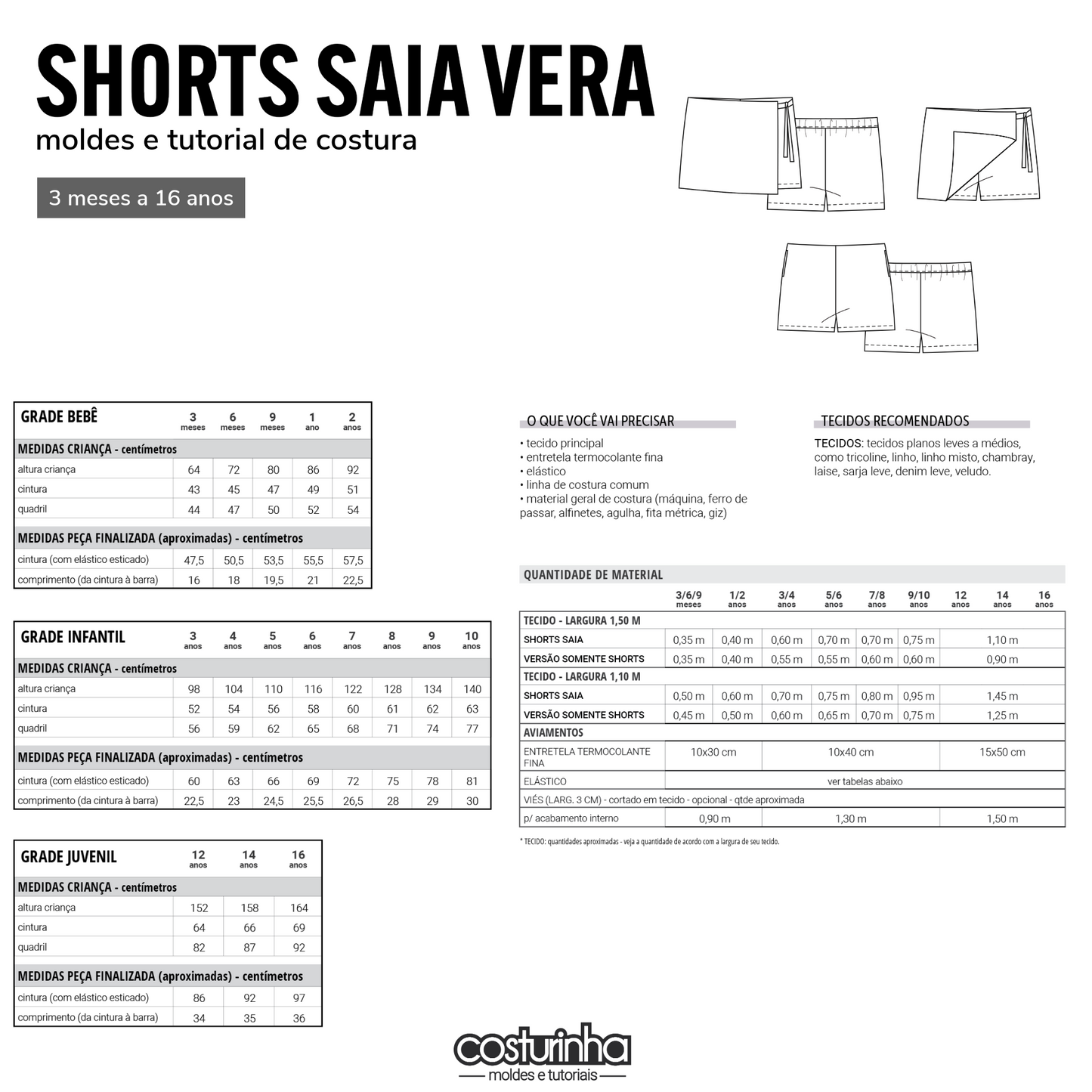 COMBO SHORTS SAIA LORENA + VERA