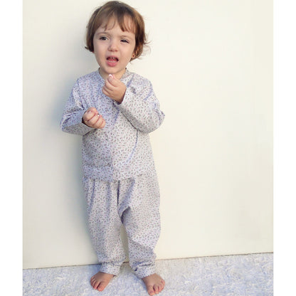 Moldes e passo a passo de costura em PDF para confecção de pijama infantil