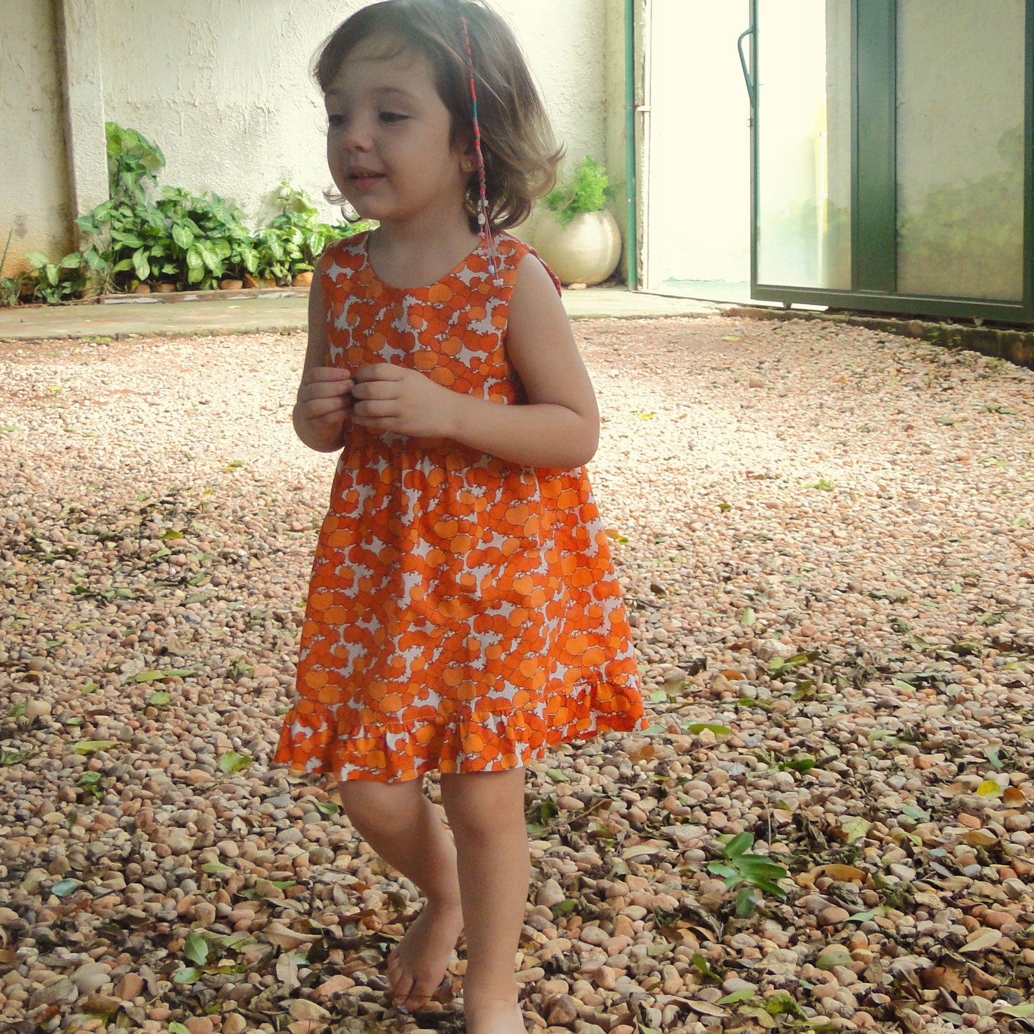 Aula de costura e moldes e tamanho real para vestido infantil - COSTURINHA